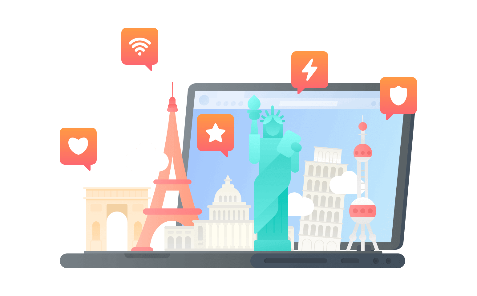 在瑙鲁连接到中国的软件 - 翻回VPN